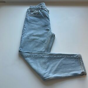 Zara US6 mom fit Jean in light blue